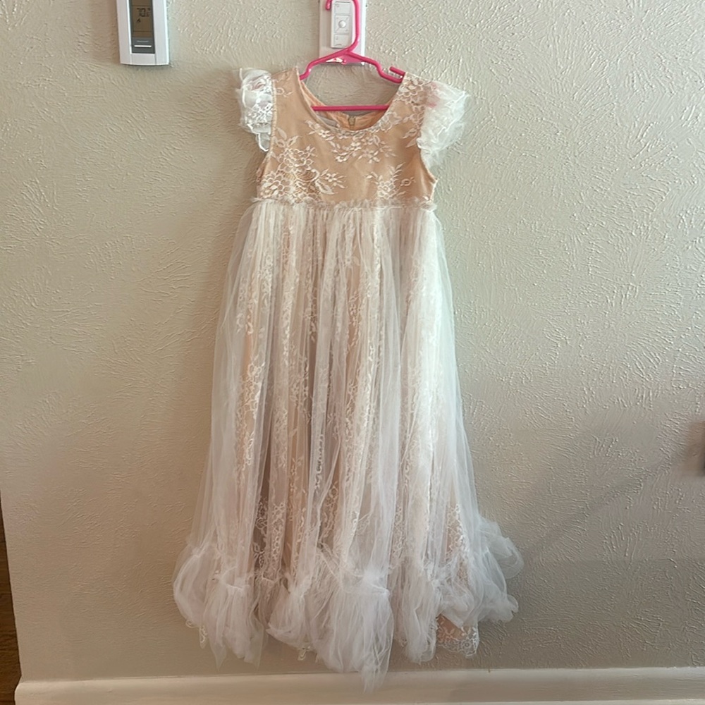 Girls Trish Scully Clara Gown Dress